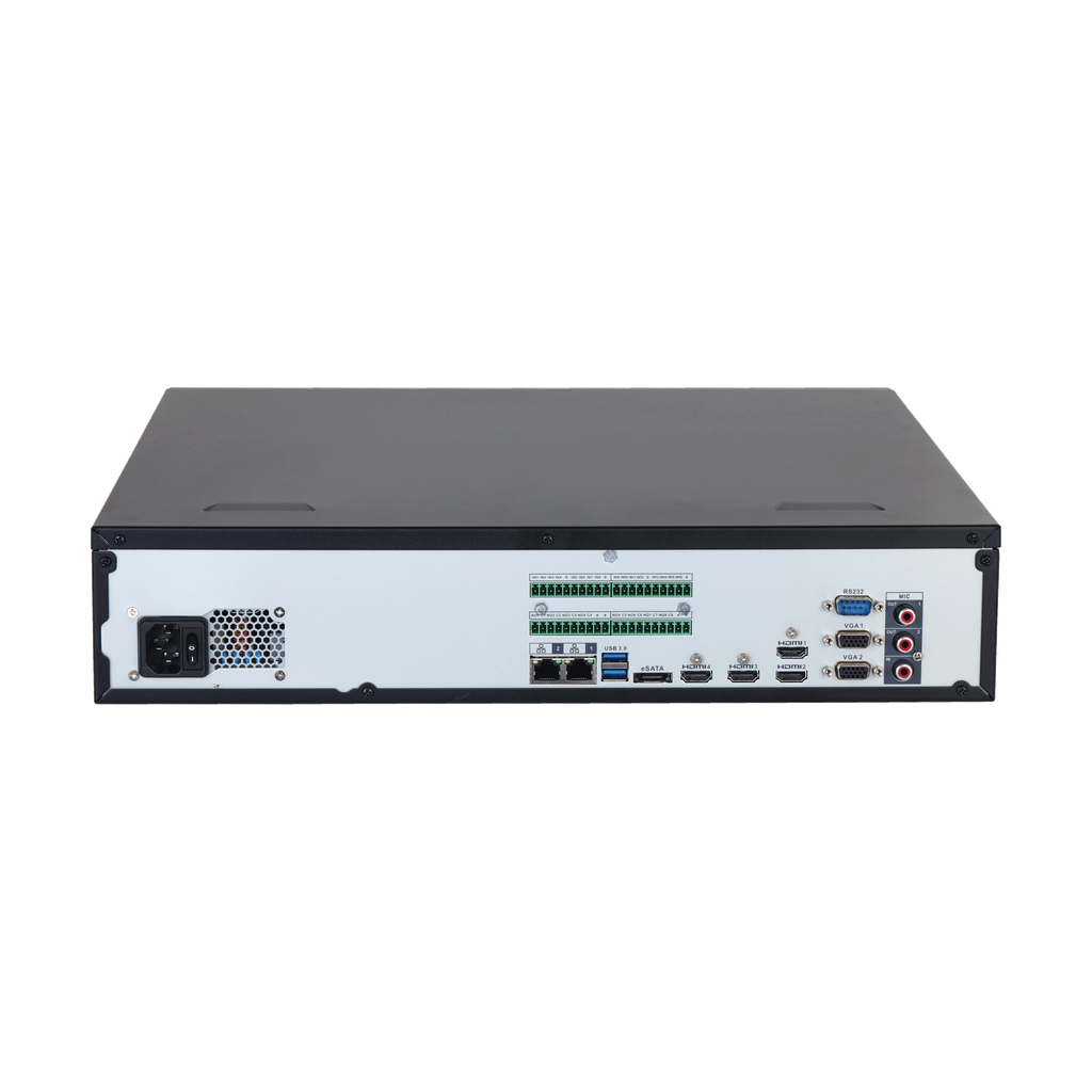 NVR Dahua DHI-NVR608H-128 soporta 128 canales 8 HDD-3