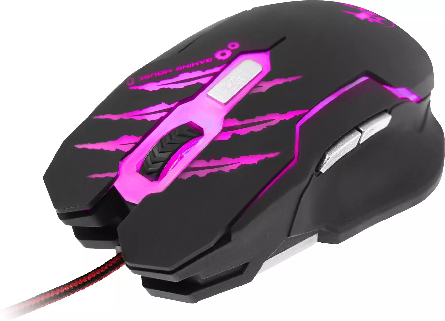 Mouse gaming Xtech 6 botones hasta 3200 DPI USB-2