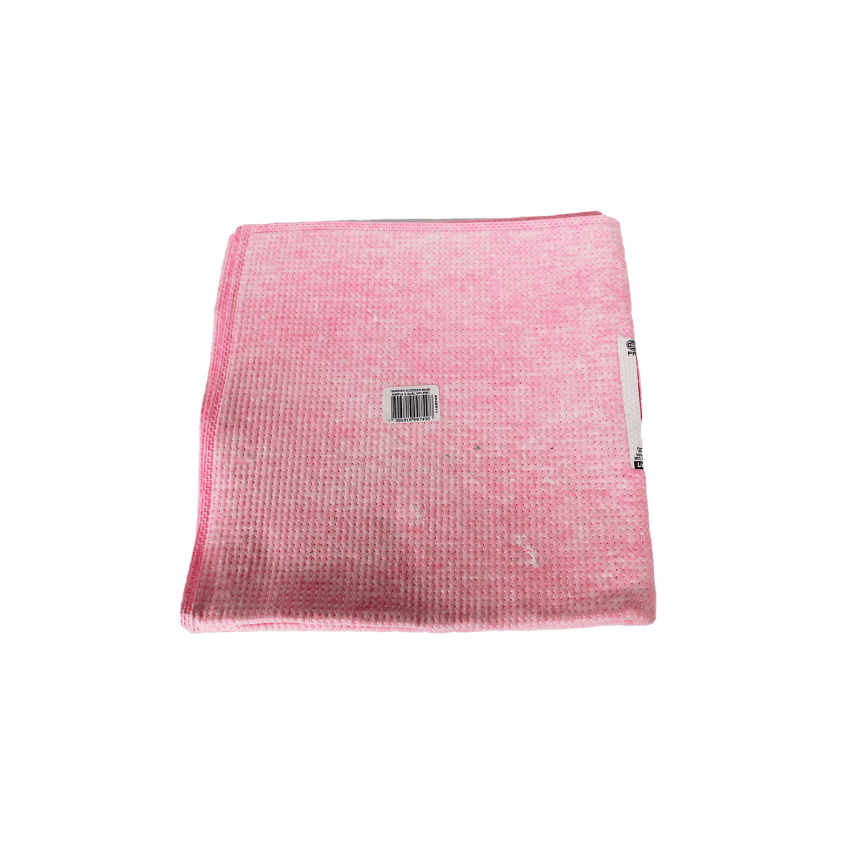 Trapero Virutex Pro Simple 50x50 cm con ojal rosado-0