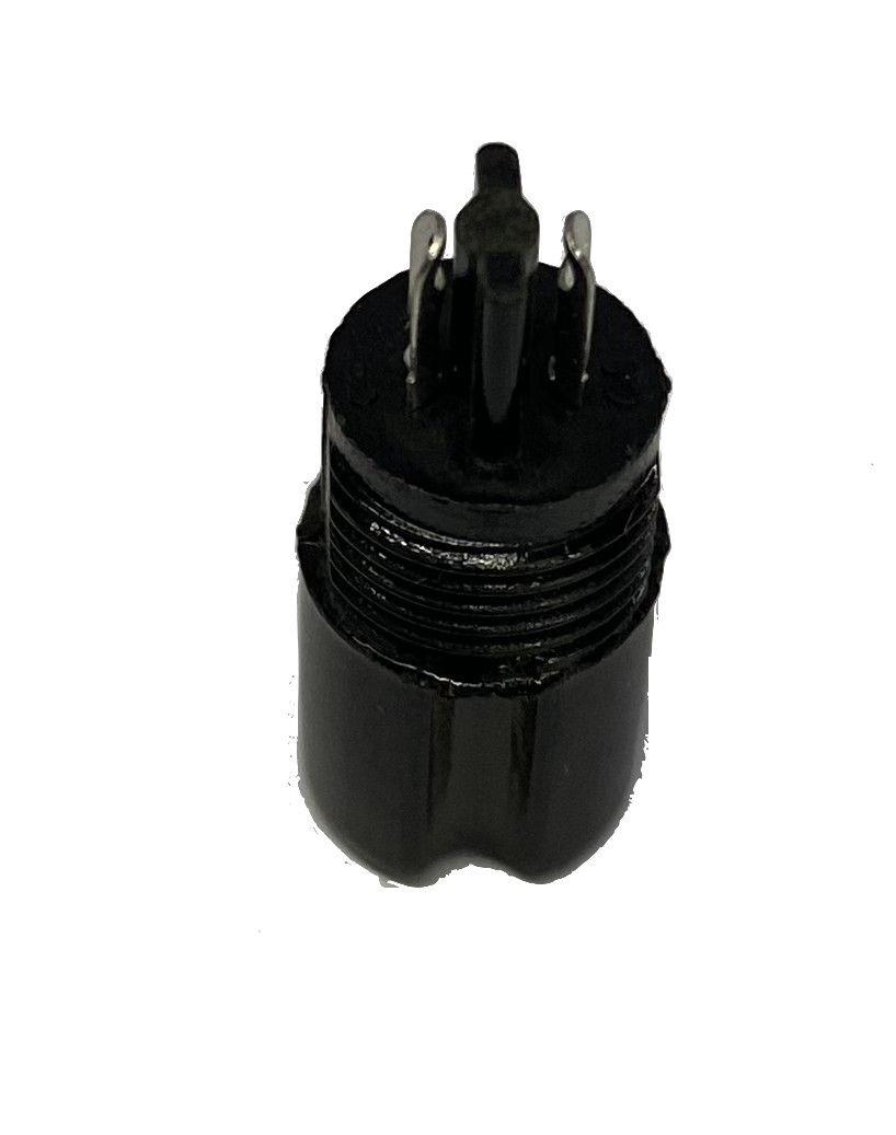 Conector hembra GX12 soldable 2 pines para aviación-4