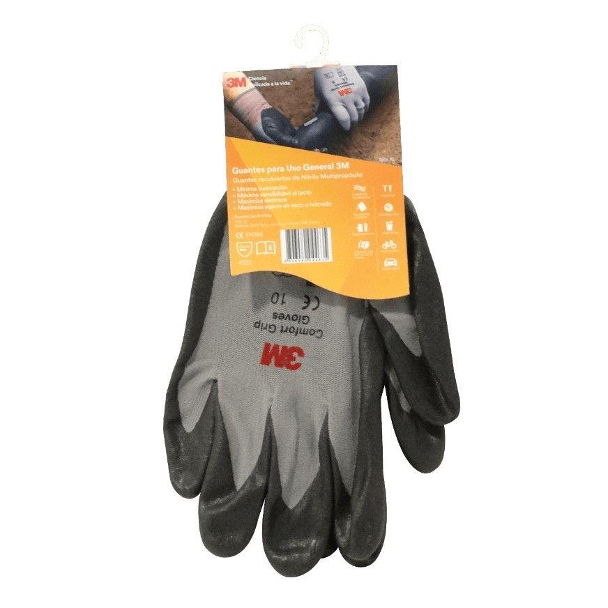 Guantes 3M Talla XL espuma nitrilo fibra nylon-1