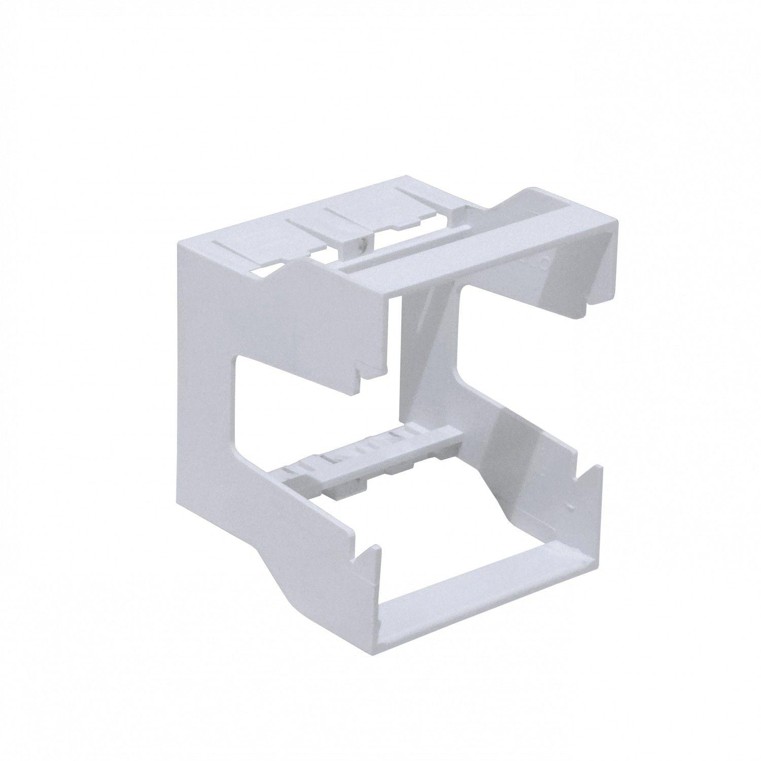 Porta 2 Módulos Kalop KEP para Riel DIN 35 mm ancho 52 mm alto 65 mm-2