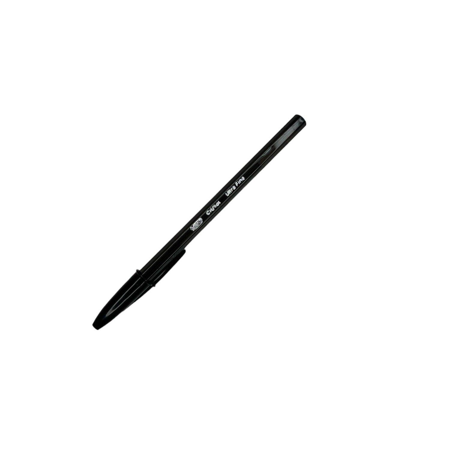 Lápiz pasta BIC Cristal punta ultrafina 0,7 mm negro-0