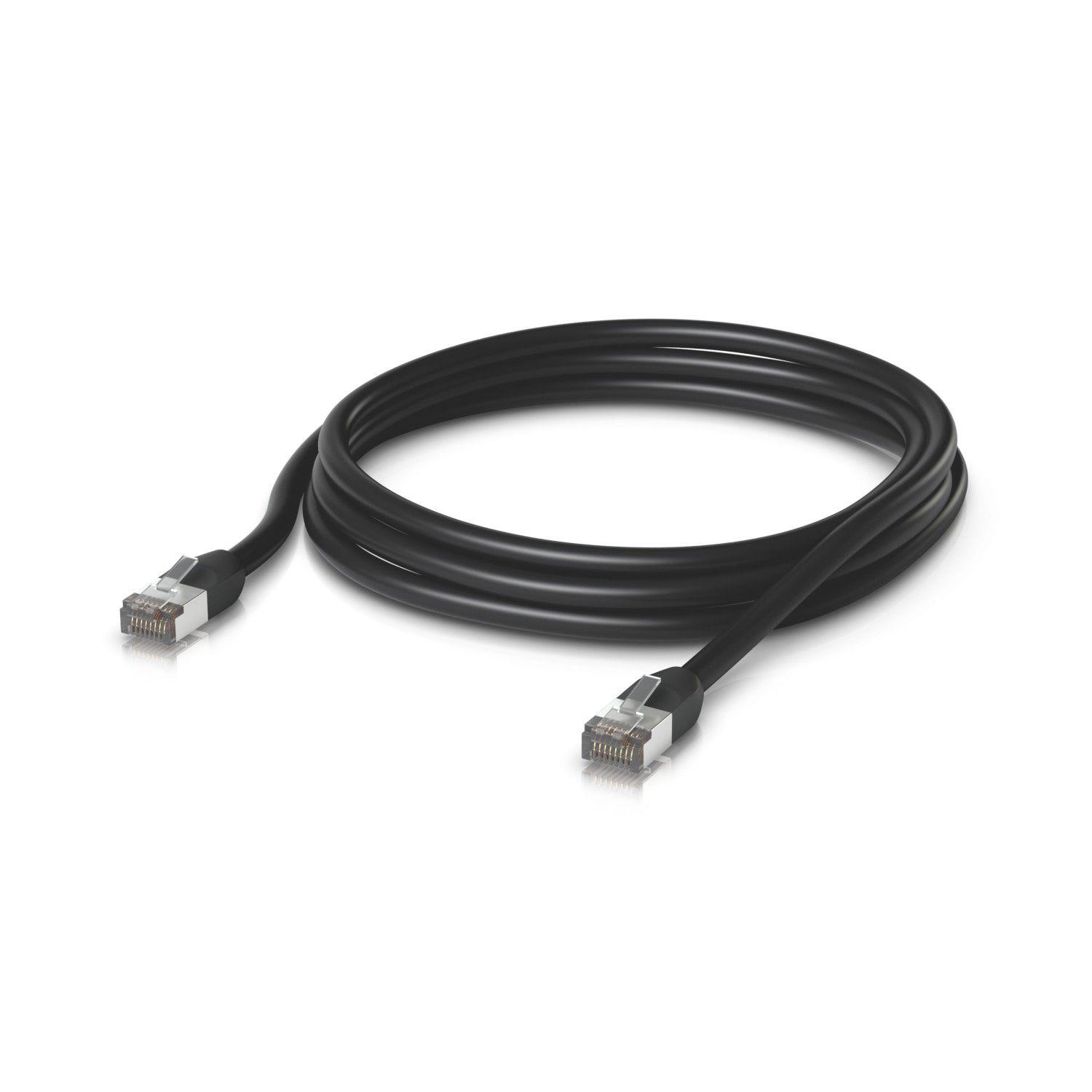 Cable Ubiquiti F/UTP Cat5e 3 m para exterior negro-0