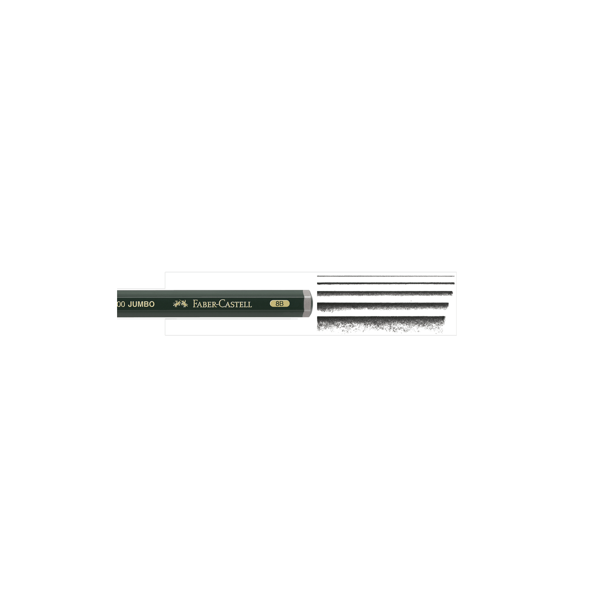 Lápiz grafito Faber Castell Técnico 9000 8B-1