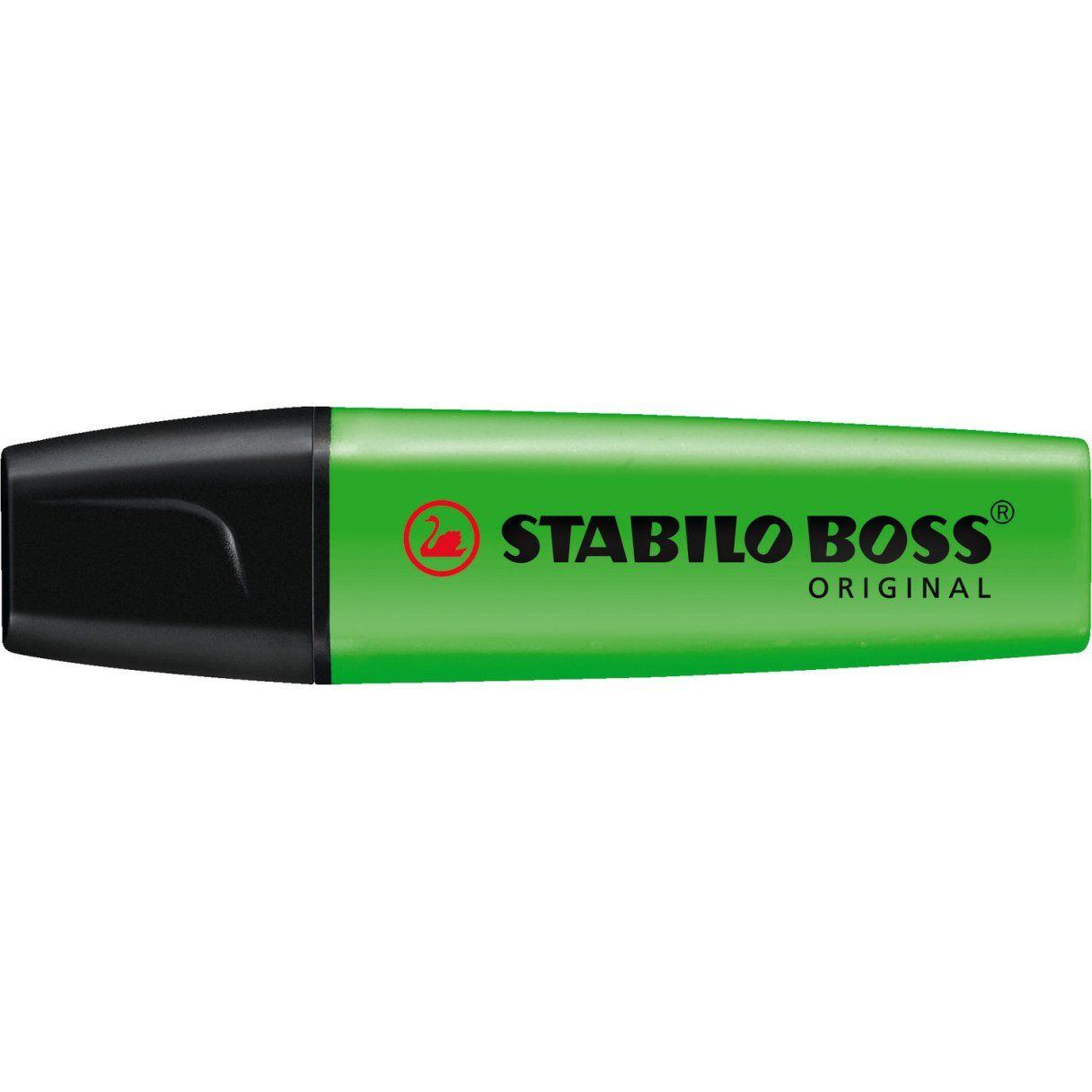 Destacador Stabilo Boss verde-0