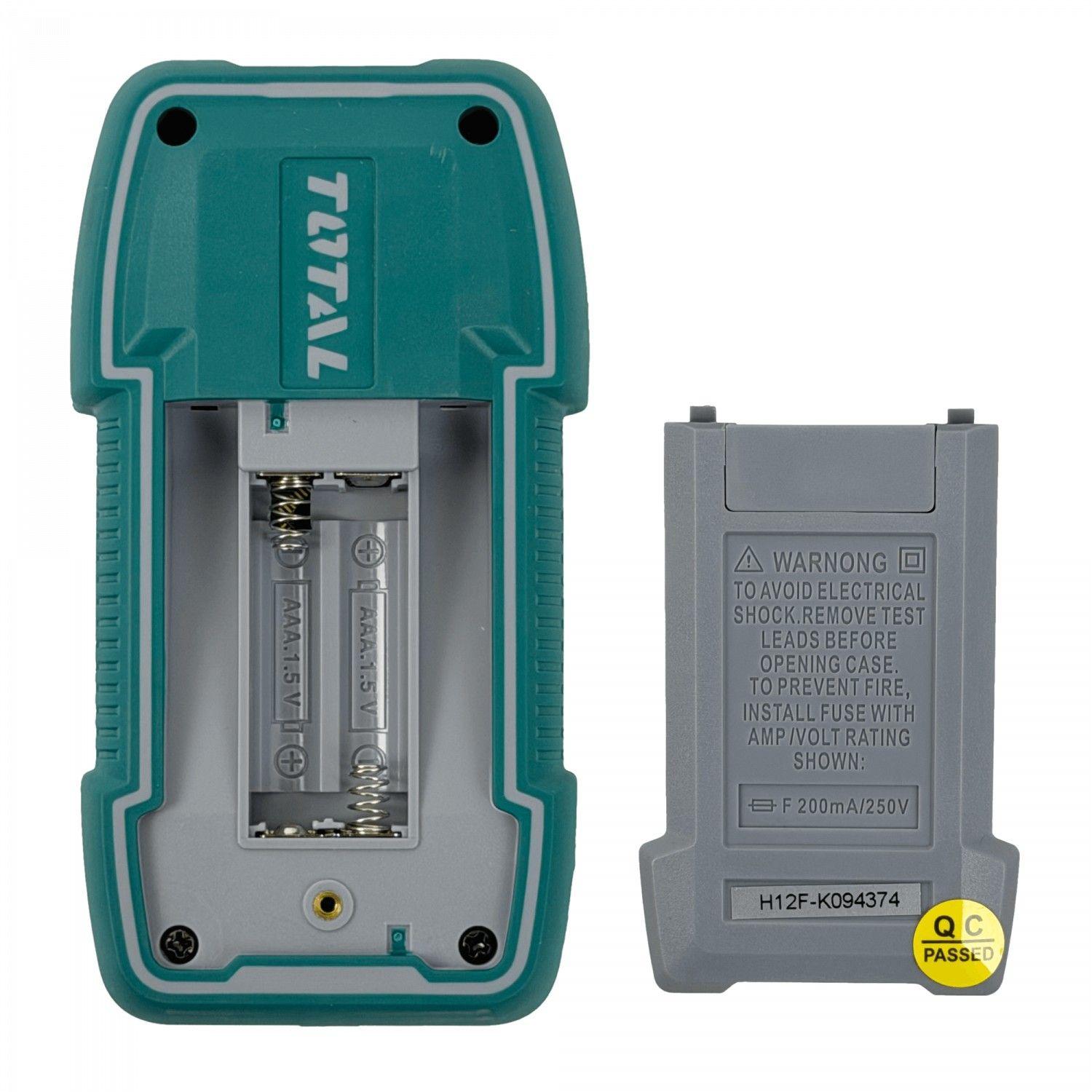 Multitester digital Total TMT460011 600 VDC 600 VAC CAT III 10 A-3