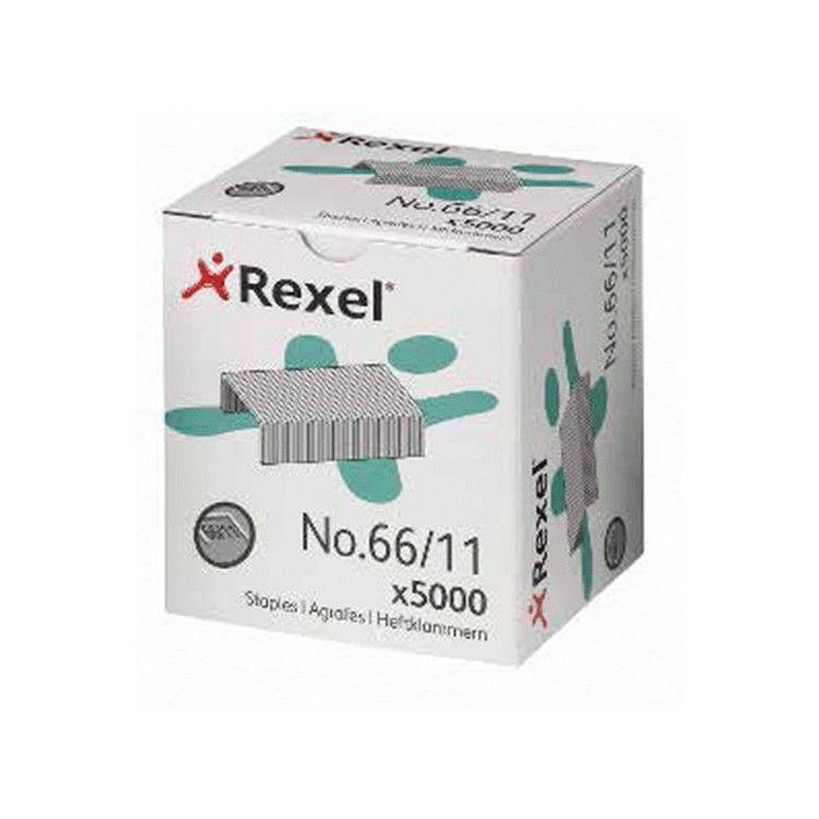 Corchetes Rexel 66/11 5000 unidades-0