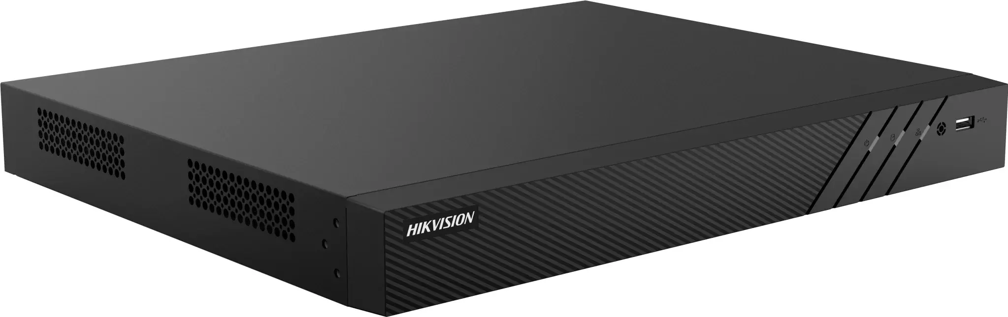 NVR Hikvision 16 canales PoE 2 bahías HDD H.264-H.265+-4
