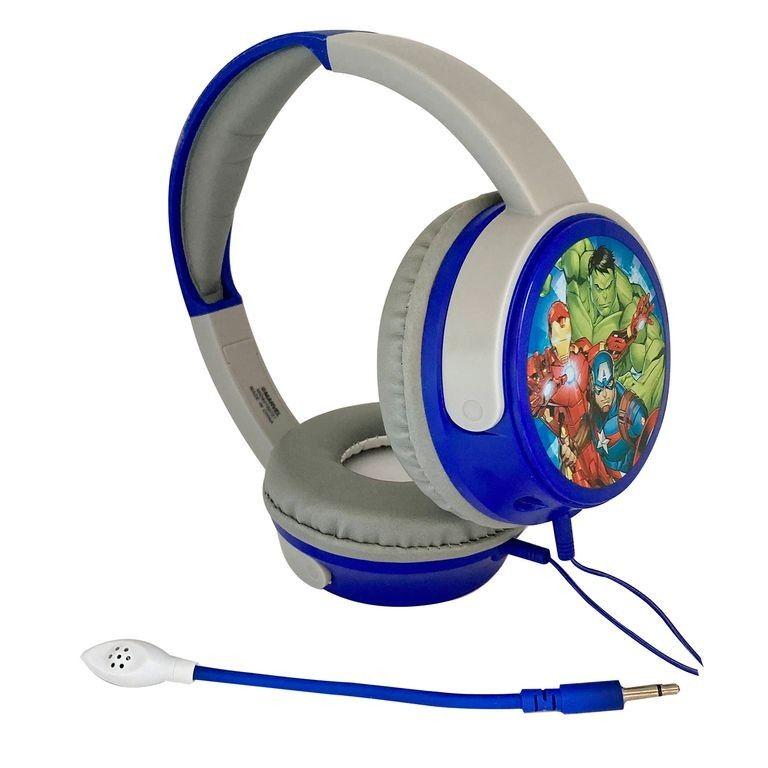 Audífono con micrófono Disney Avengers para chat-3