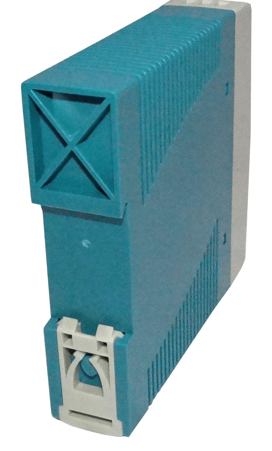 Fuente de poder Meanwell 5 V 15 W 3 A ajustable ancho 24 mm riel DIN-3