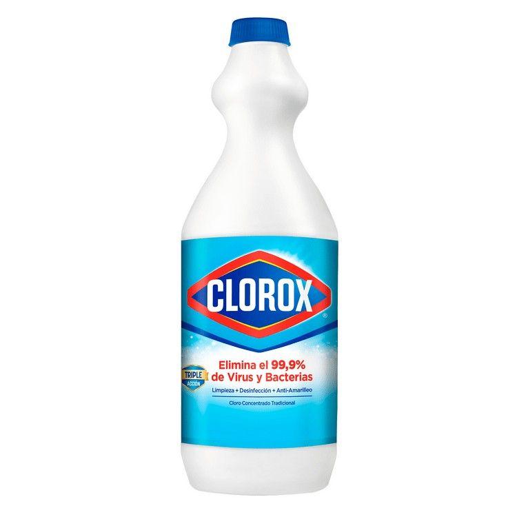 Cloro Clorox 1 L desinfectante líquido-0