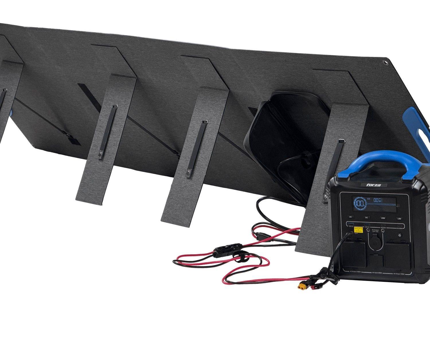 Batería portátil Forza 700 W 551 Wh con inversor Onda Pura MPPT-4