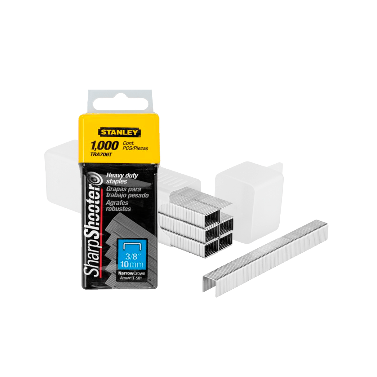Corchetes Stanley Tra706T 3/8'' Caja de 1000 unidades-0