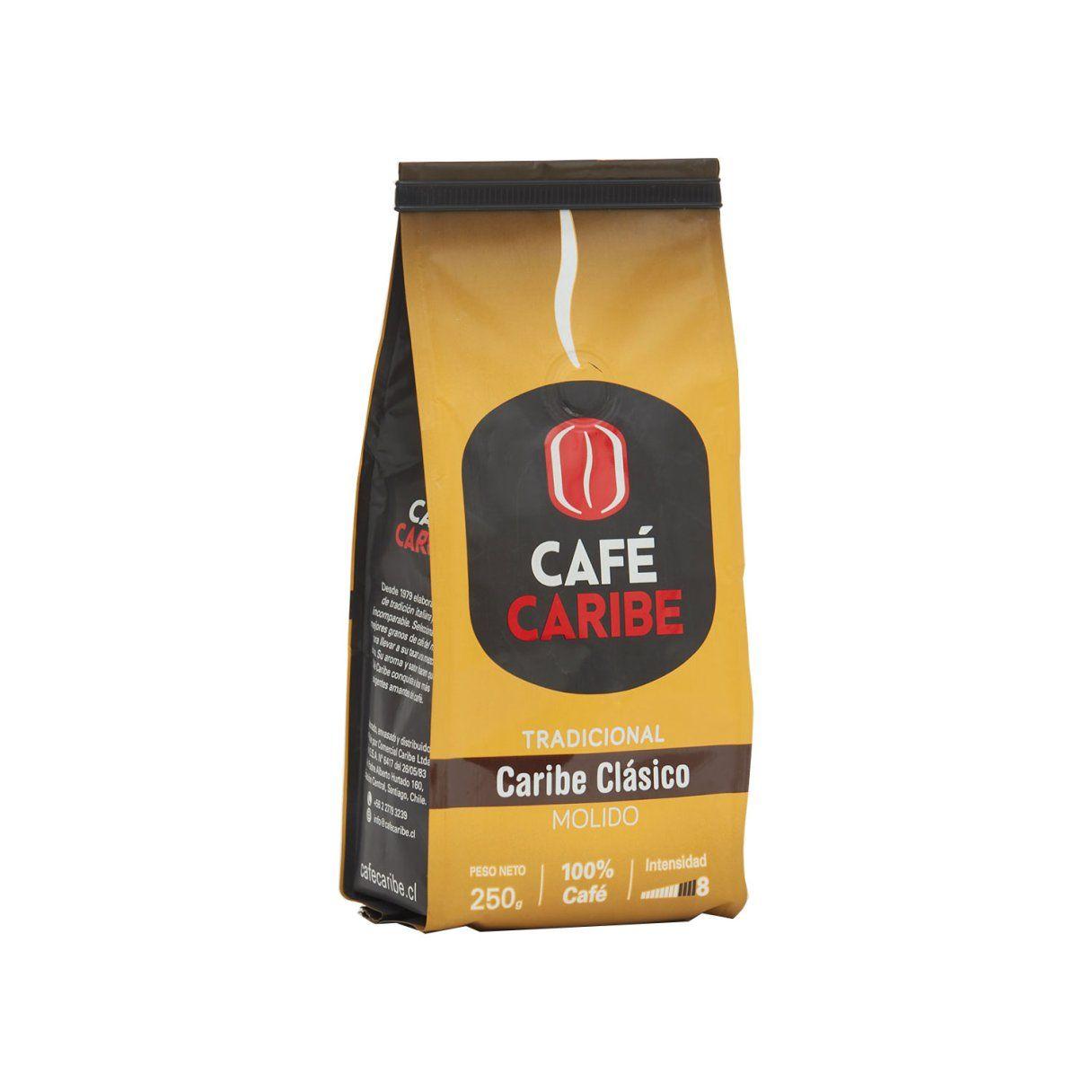 Café grano molido Café Caribe Clásico tradicional 250 g-1