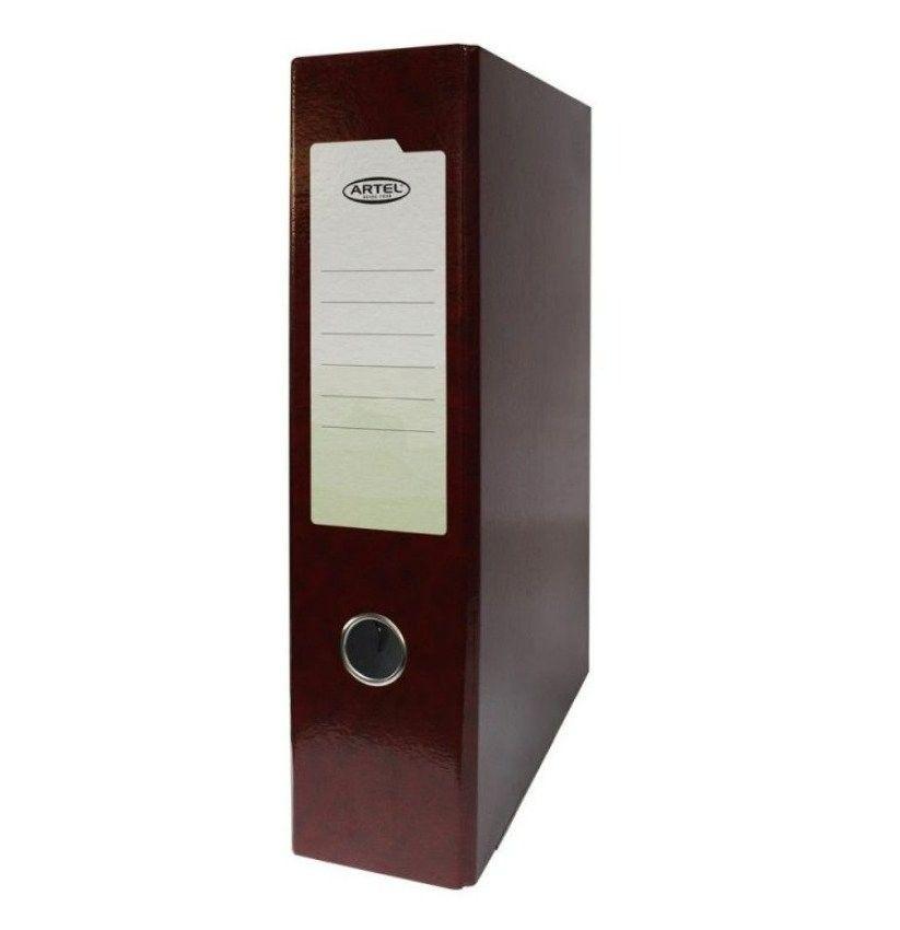 Archivador Artel carta ancho burdeo-0