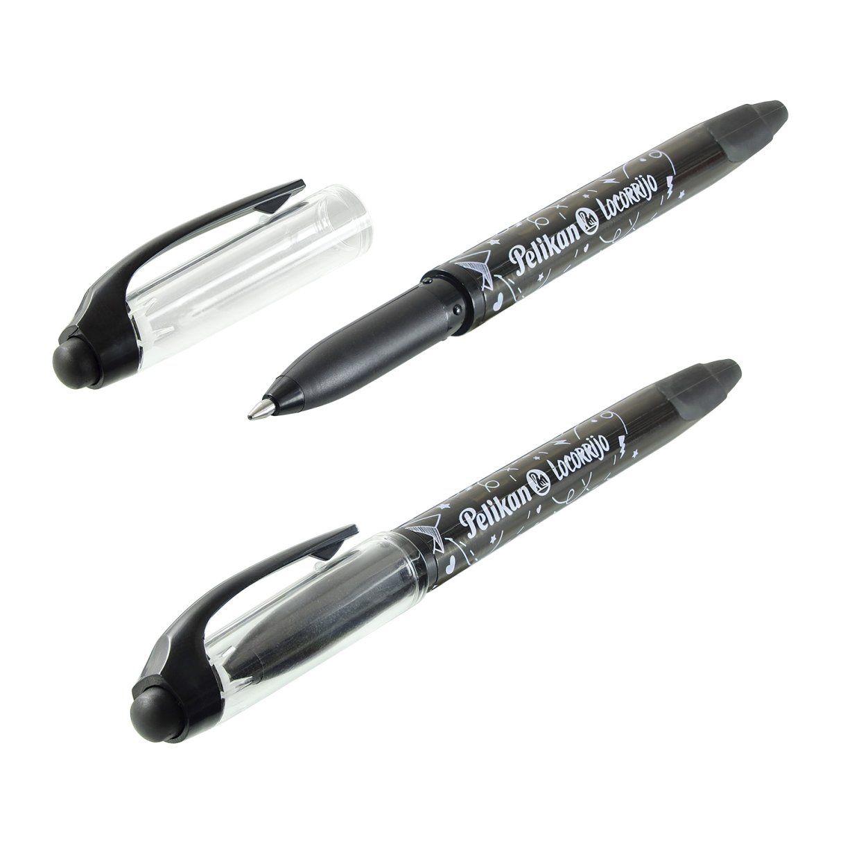 Bolígrafo gel Pelikan Locorrijo borrable negro-1