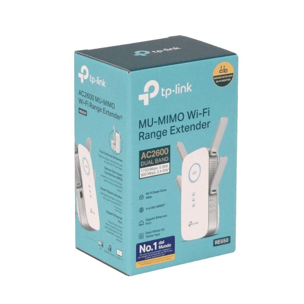 Repetidor TP-LINK AC2600 5 GHz/2,4 GHz 1733/800 Mbps con 4 antenas-3