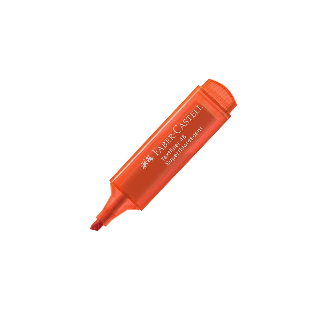 Destacador Faber-Castell Textliner 46 fluorescente naranja-0