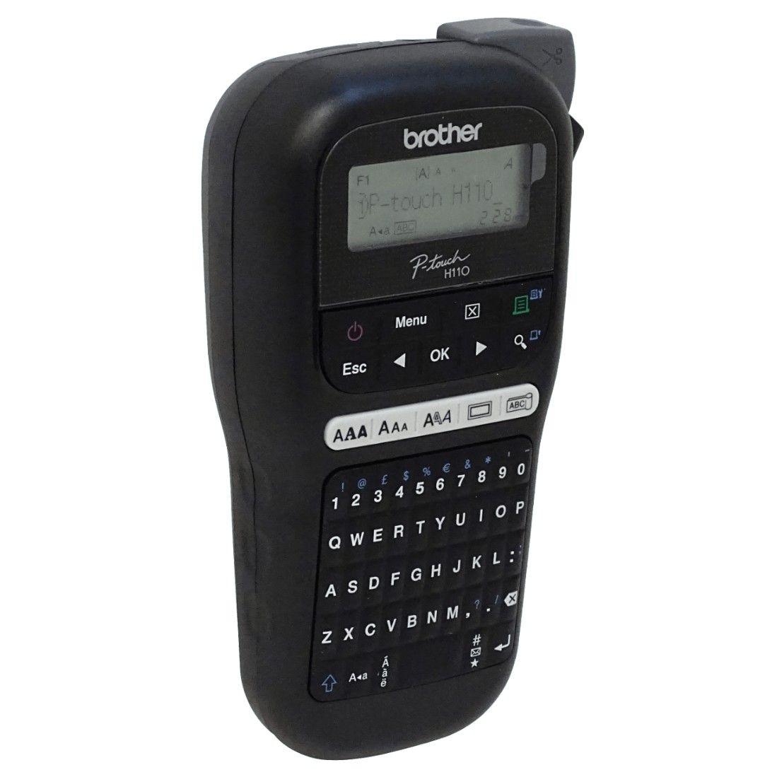 Rotuladora Brother QWERTY TZe 3,5-12 mm requiere 6 pilas AAA-3