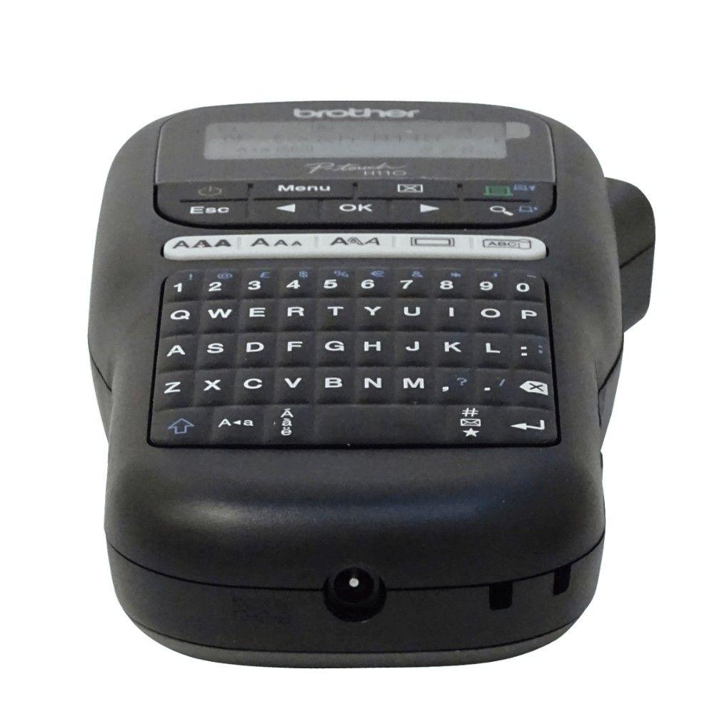 Rotuladora Brother QWERTY TZe 3,5-12 mm requiere 6 pilas AAA-4