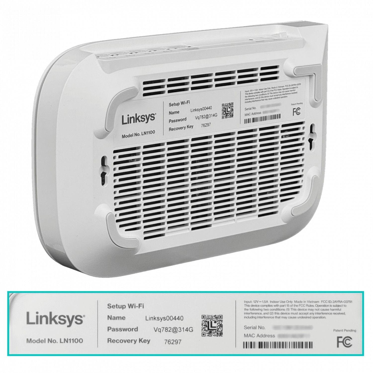 Router Linksys WiFi 6 Mesh AX3000 2,4/5 GHz-3