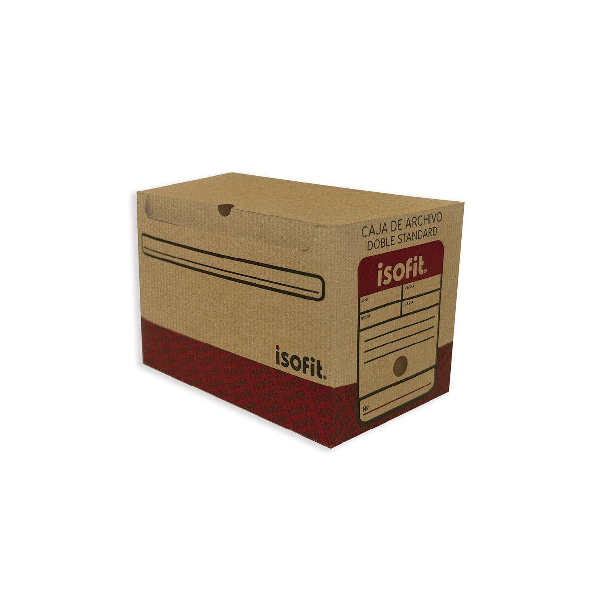 Caja de archivo Isofit Doble Standard 392x280x230 mm-1