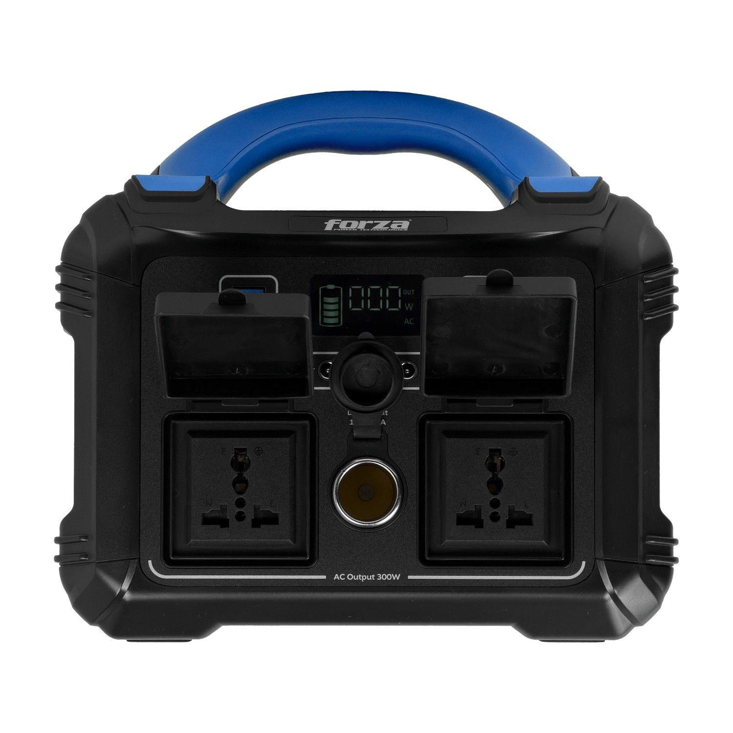 Batería portátil Forza 300 W 236 Wh con inversor Onda Pura MPPT-2