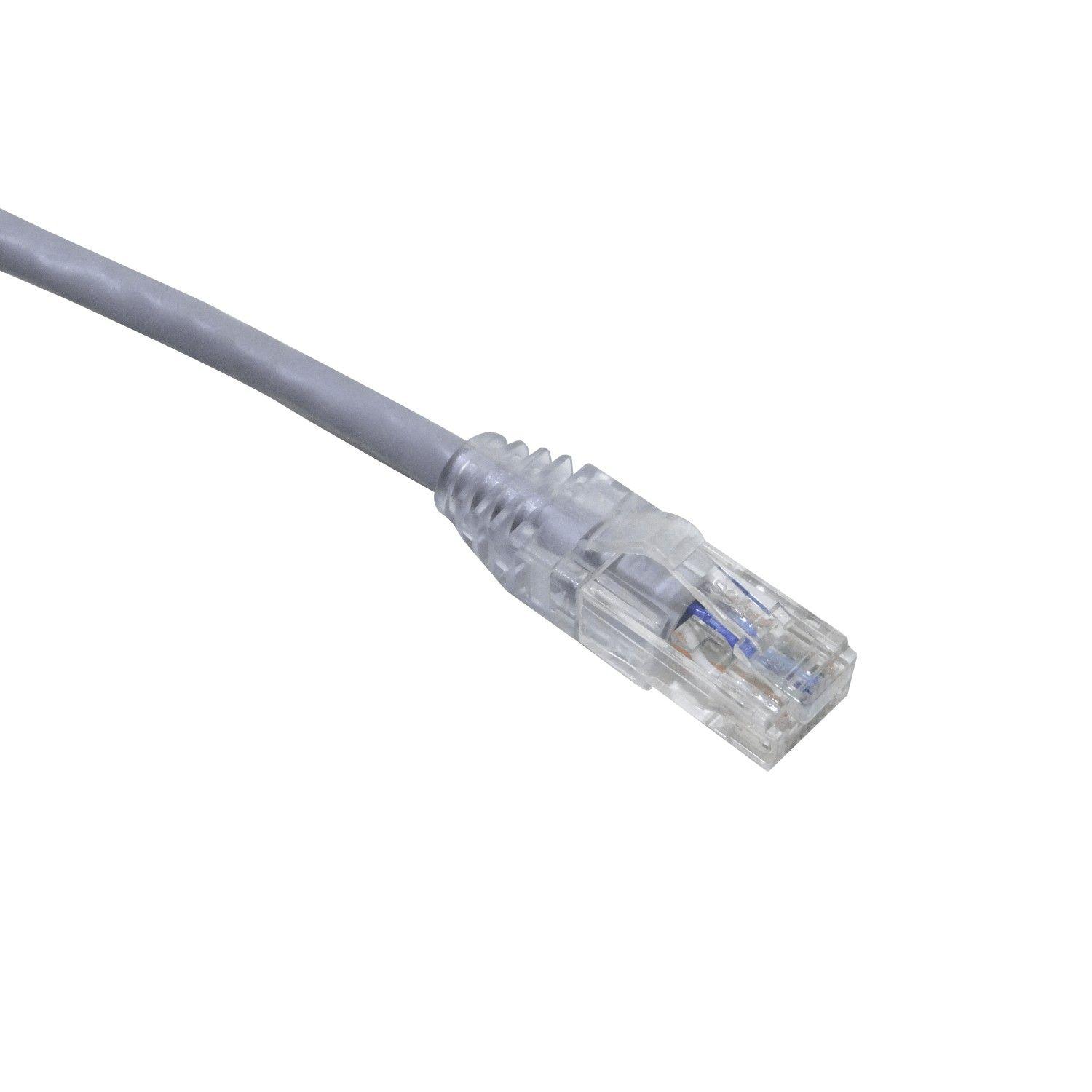 Cable patch Furukawa Cat6 3 m U/UTP LSZH RJ45 gris-0