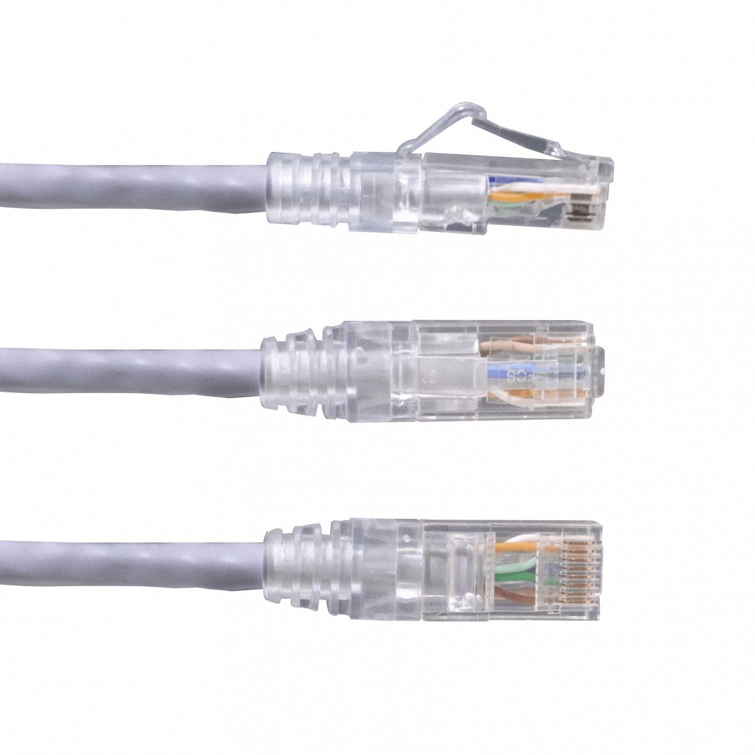 Cable patch Furukawa Cat6 3 m U/UTP LSZH RJ45 gris-2
