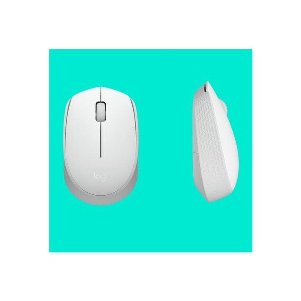 Mouse inalámbrico Logitech M170 1000 DPI blanco-2