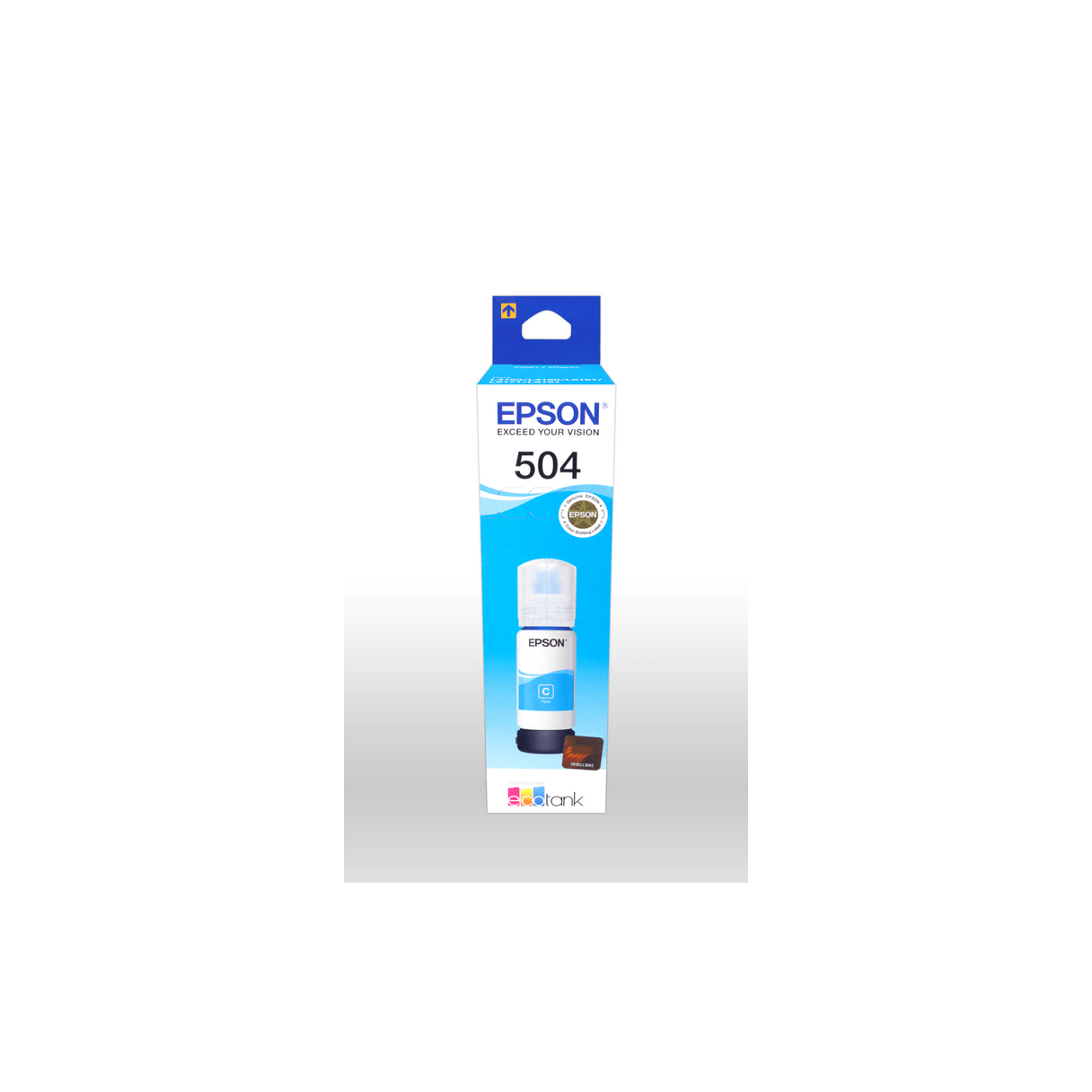 Botella de tinta Epson T504220 cian-1