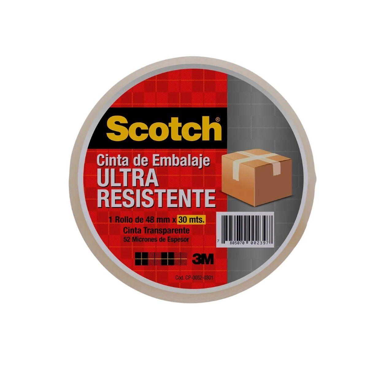 Cinta de embalaje 3M Scotch Ultra resistente 48 mm x 30 m-1