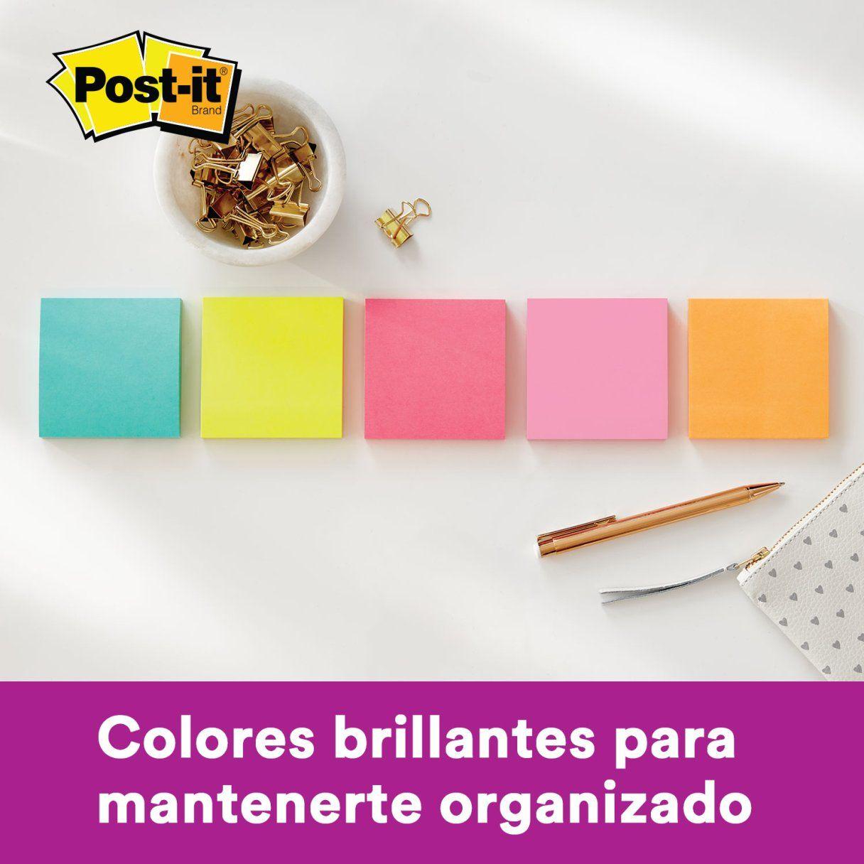 Notas adhesivas 3M Post It 76x76 mm 45 hojas morado-2