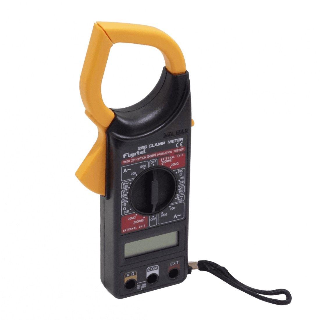 Multitester Fujitel Tenaza AC 1000 A 750 V 1000 VDC con pila de 9 V-0