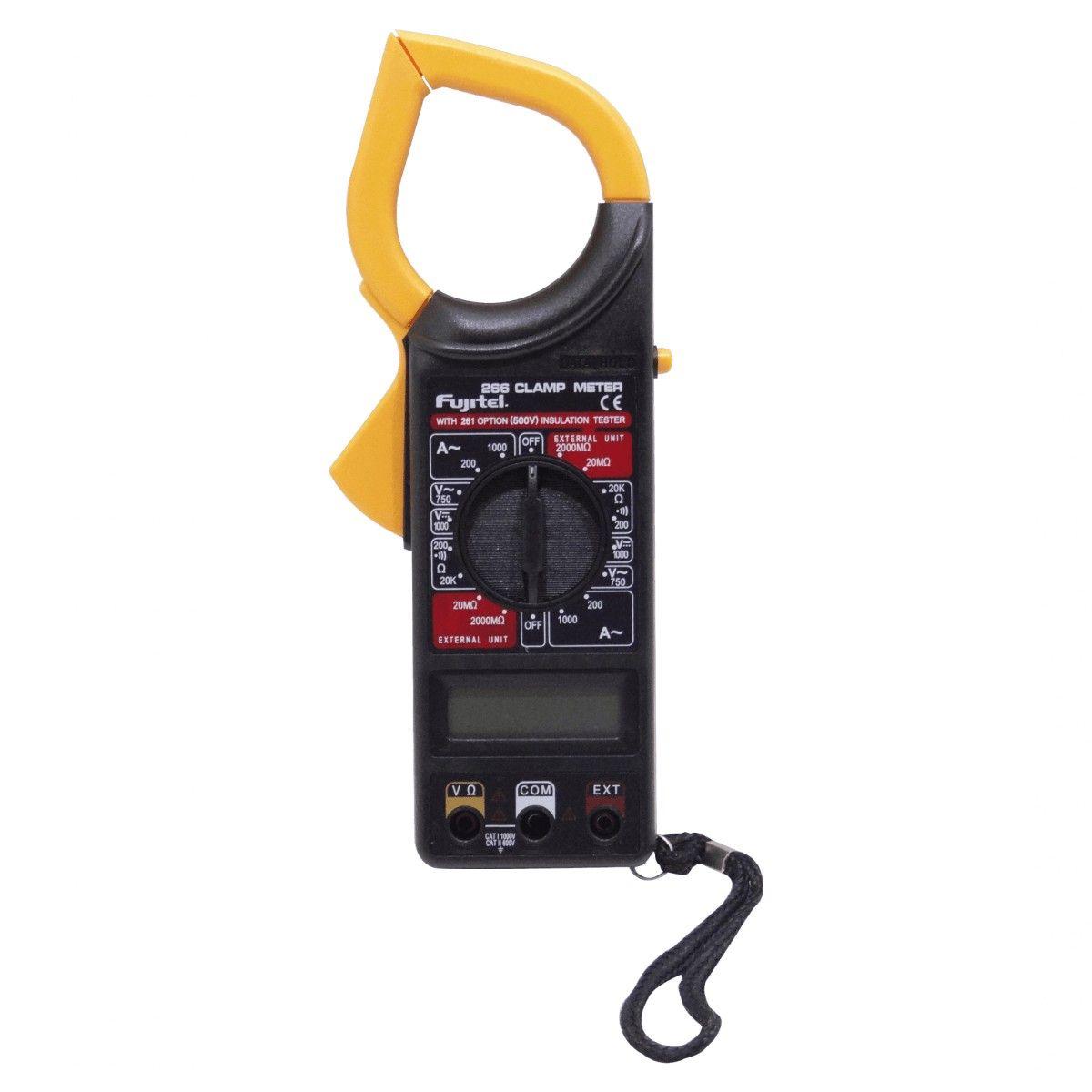 Multitester Fujitel Tenaza AC 1000 A 750 V 1000 VDC con pila de 9 V-2