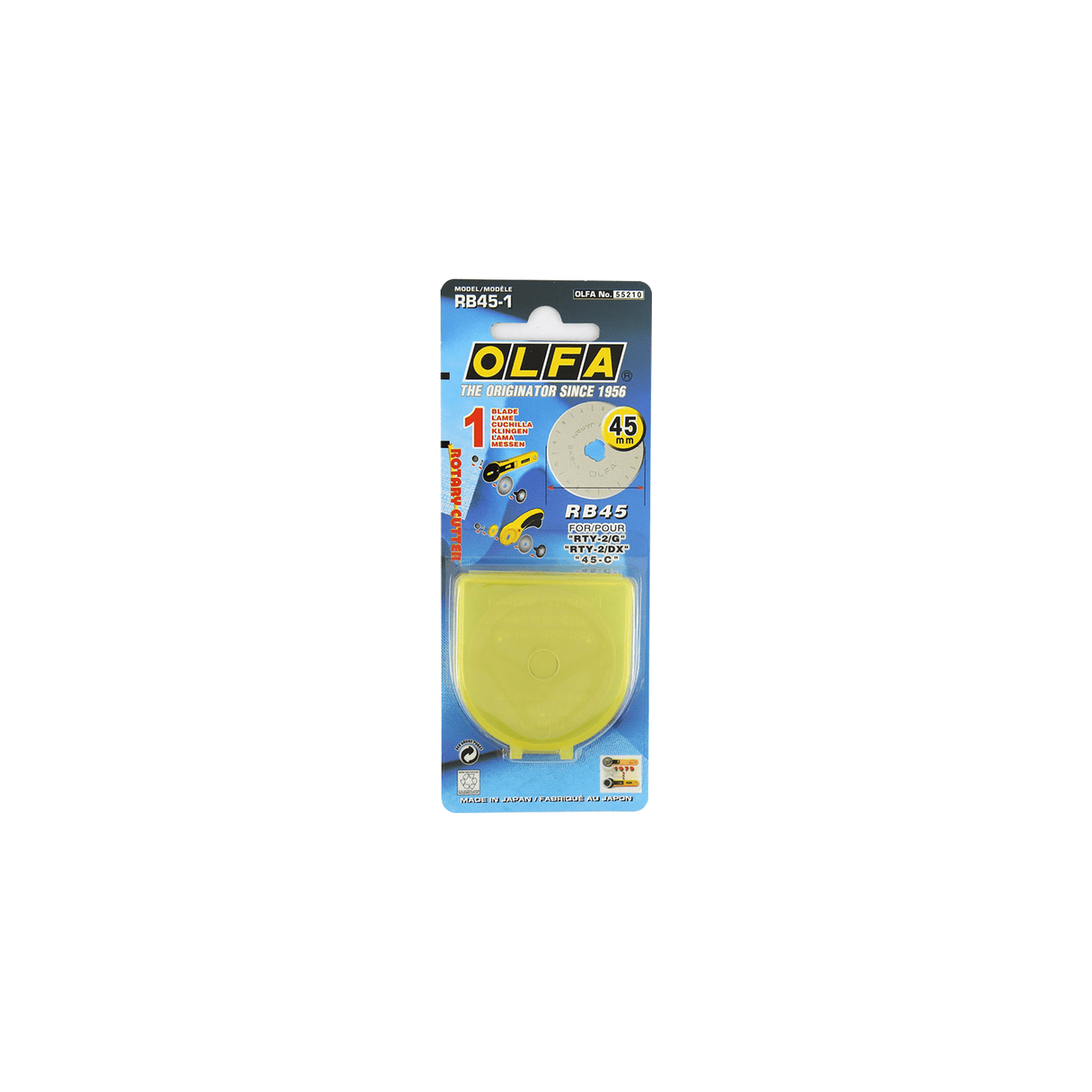 Repuesto cuchillo rotativo Olfa RB45-1-1