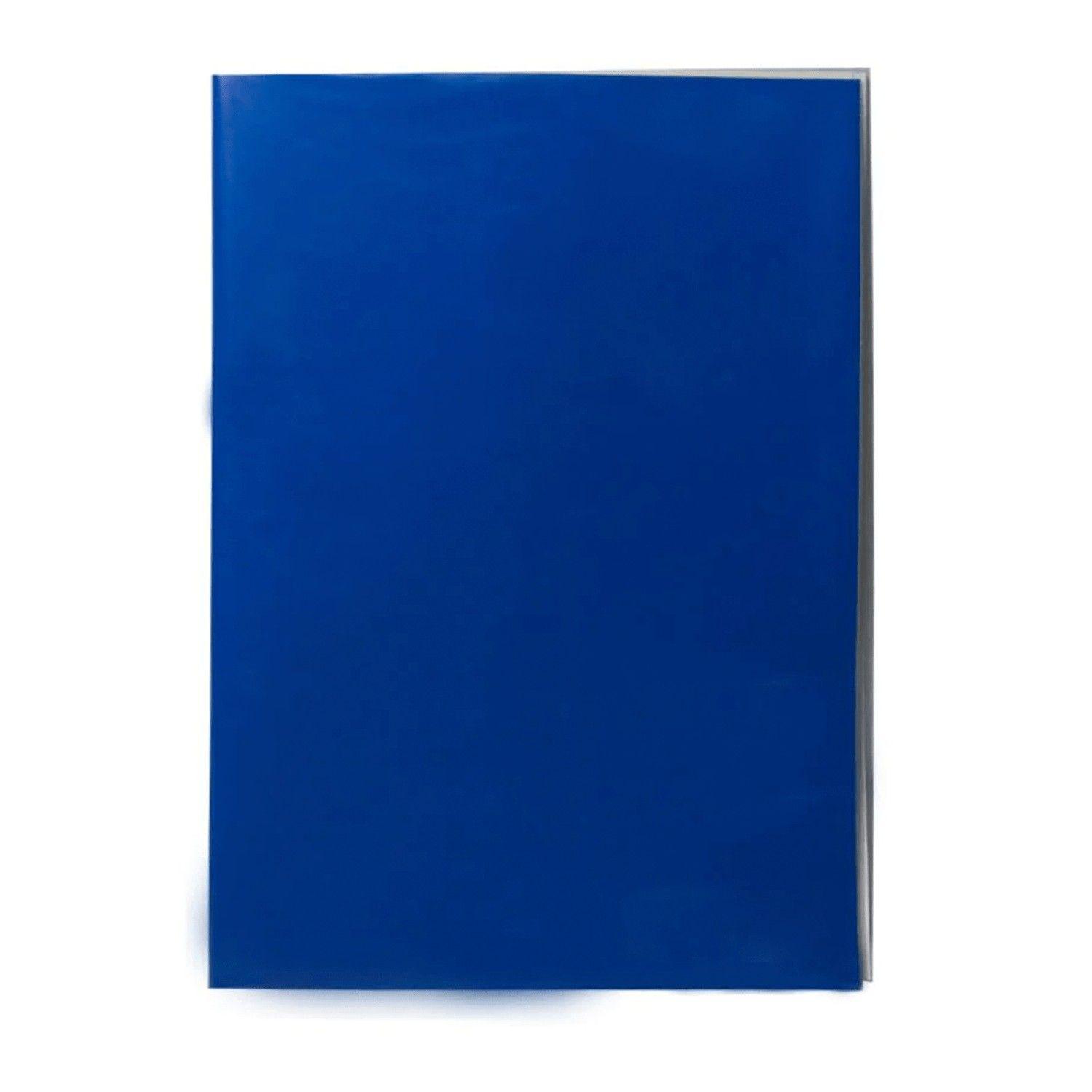 Carpeta plastificada azul-0