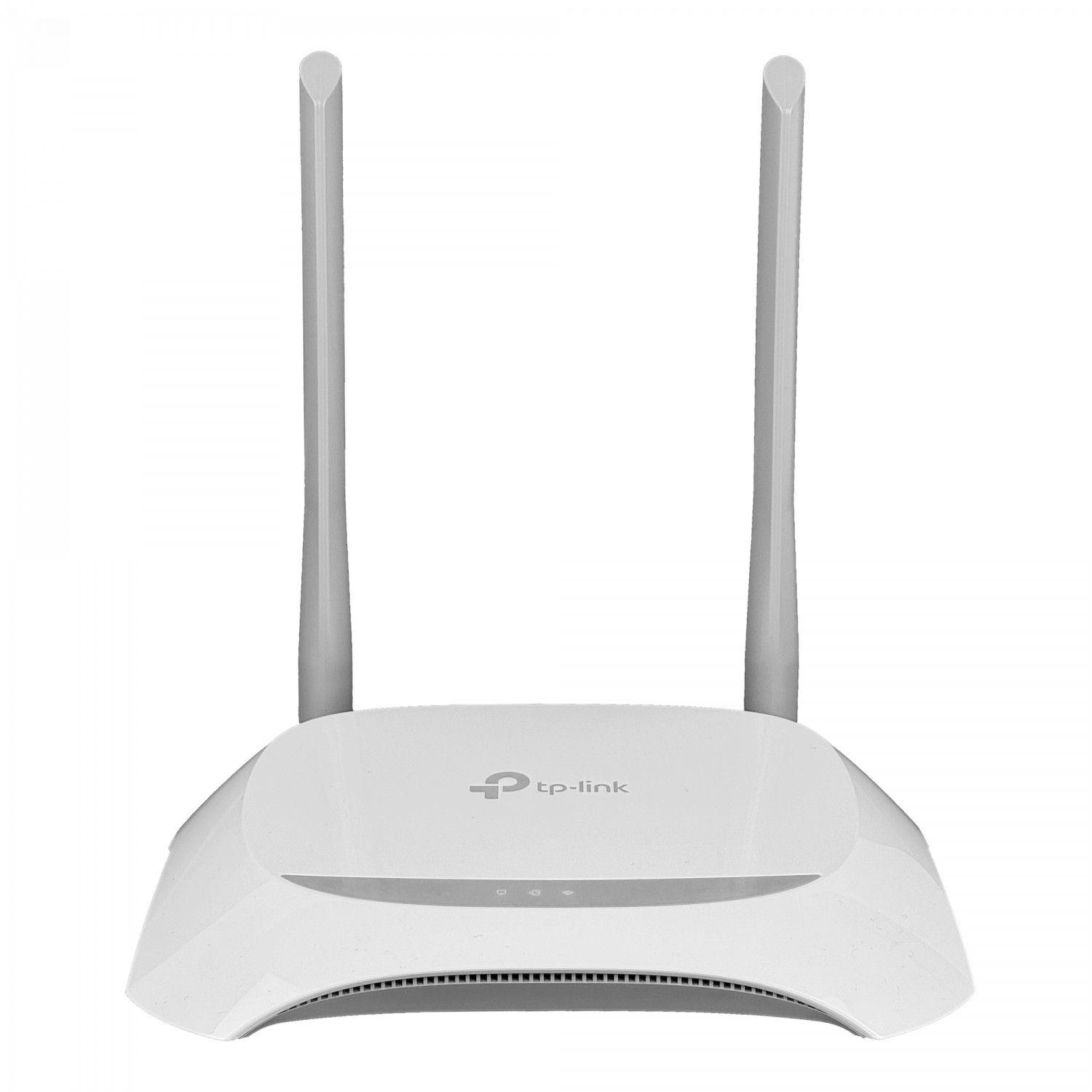 Router TP-LINK N-300 Mbps 2 antenas fijas 4 LAN 1 WAN 2,4 GHz-3