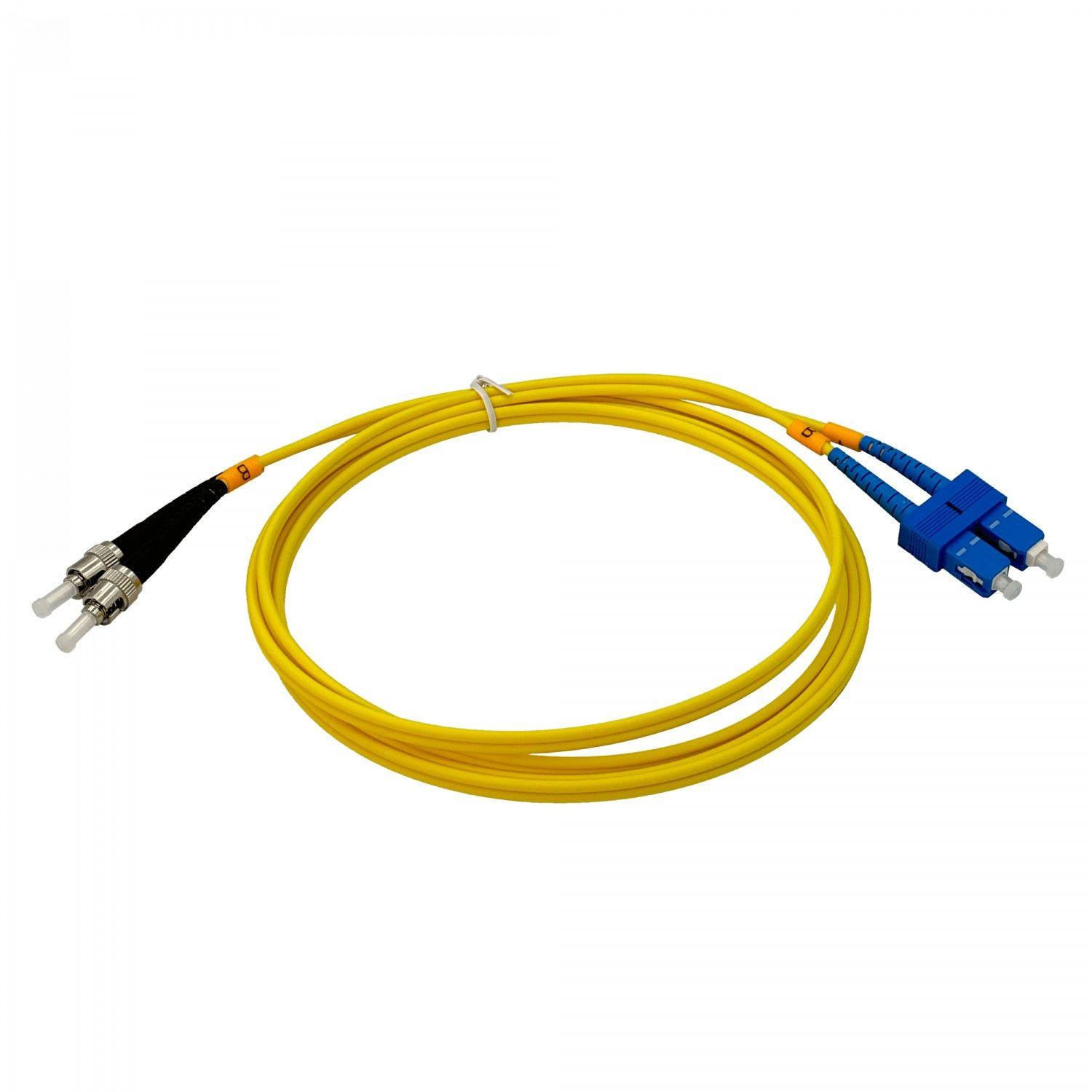 Cable jumper Fibra óptica Monomodo Duplex 2 m 9/125 um 3 mm-3