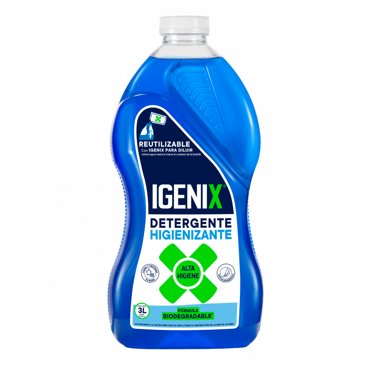 Detergente líquido Igenix 3 L biodegradable-0