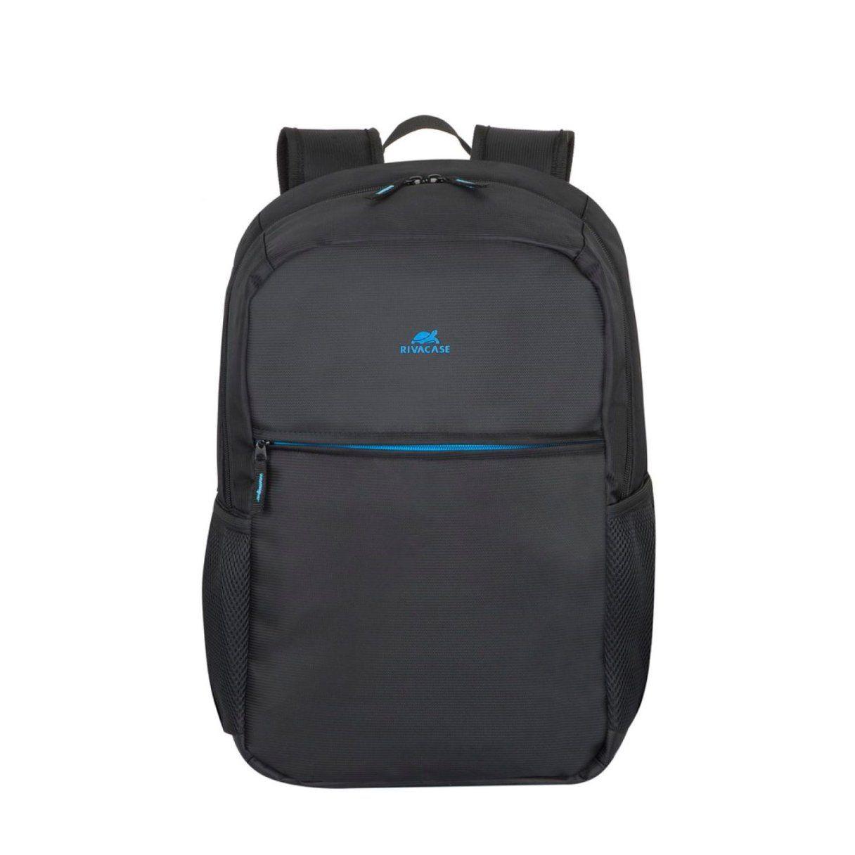 Mochila Rivacase Regent 17.3" con poliéster de alta calidad negro-0