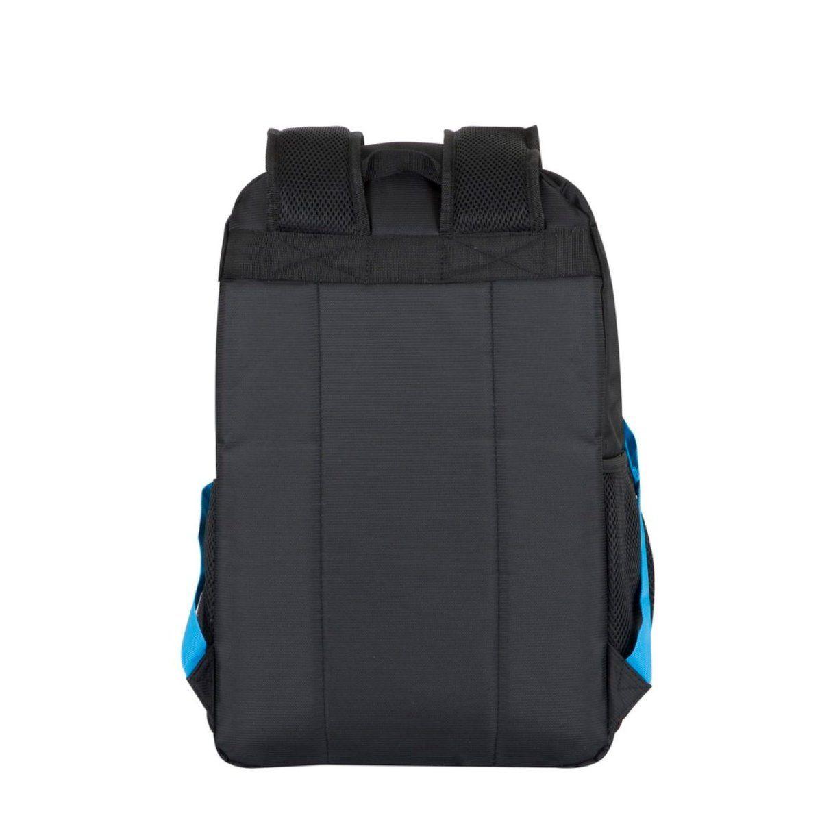 Mochila Rivacase Regent 17.3" con poliéster de alta calidad negro-2