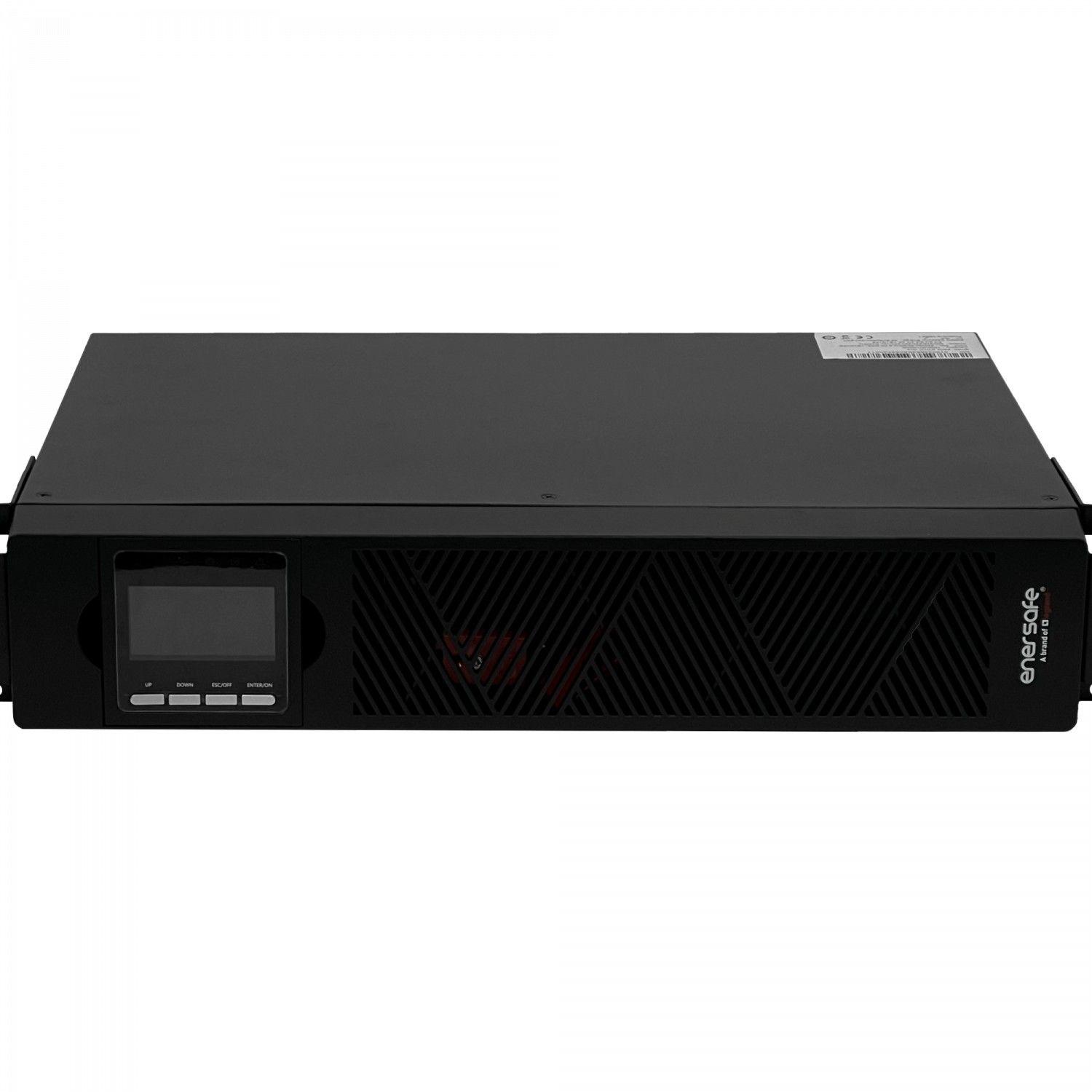 UPS Enersafe 1000 W 1 KVA 0/4 ms DB9 USB con SNMP Online 2U-5