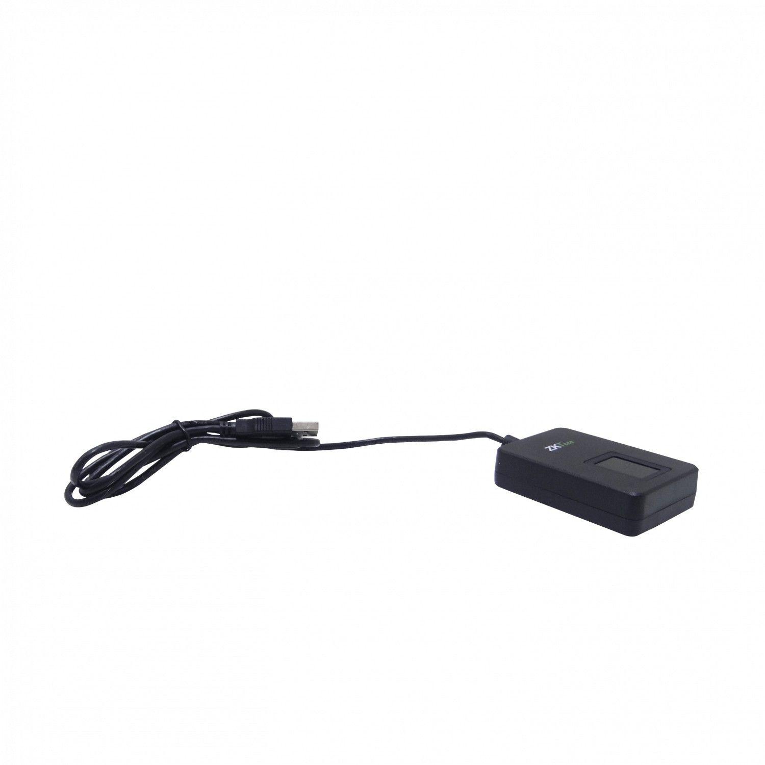 Enrolador USB ZK 500 dpi 32/64 bits 256 gris con cable de 100 cm-0