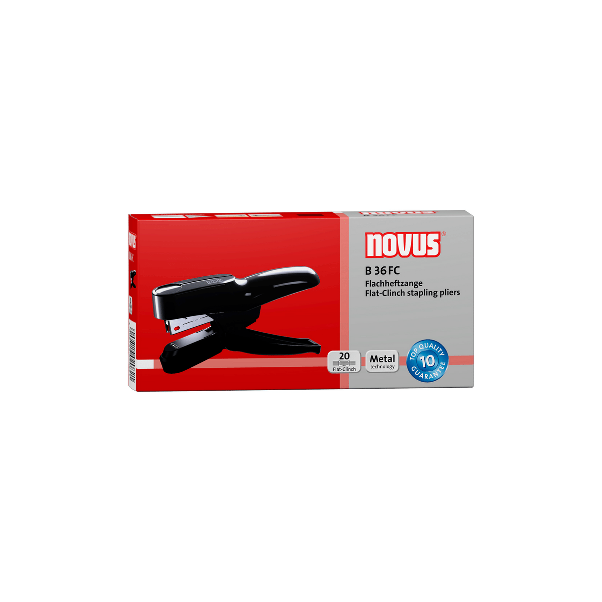 Corchetera alicate Novus B-36FC 20 hojas-3