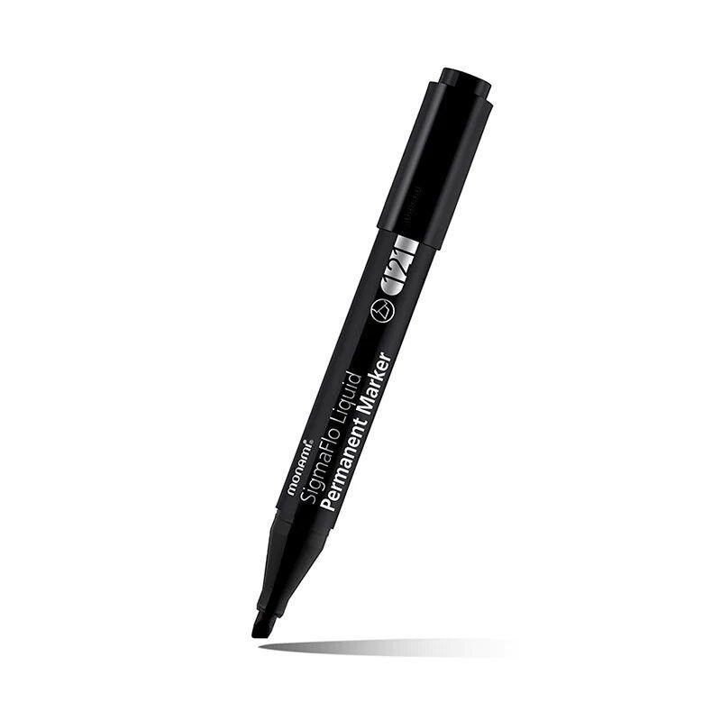 Marcador permanente Monami SigmaFlo Liquid 121 negro-0