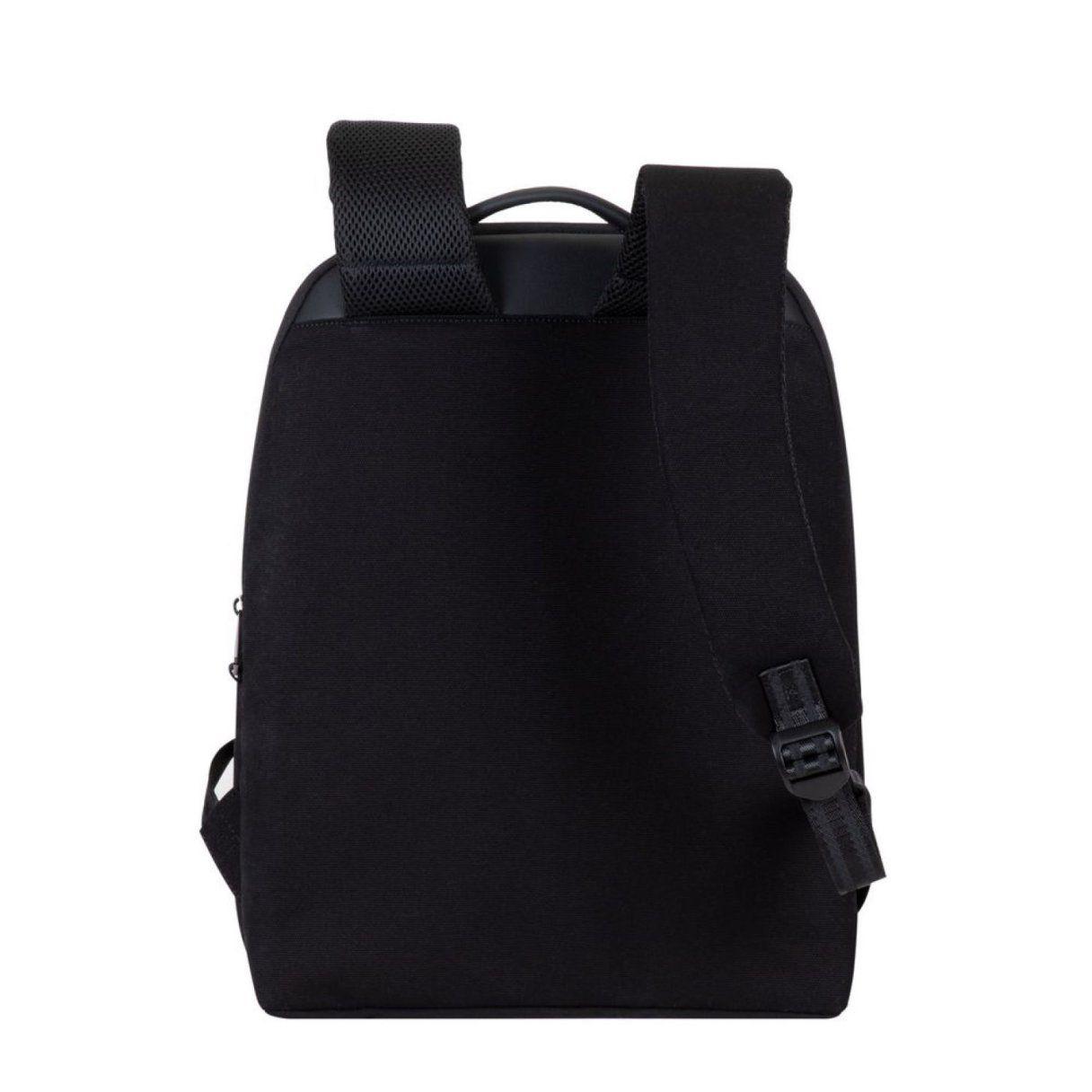 Mochila Rivacase 14" Cardiff compacta delgada negra-4