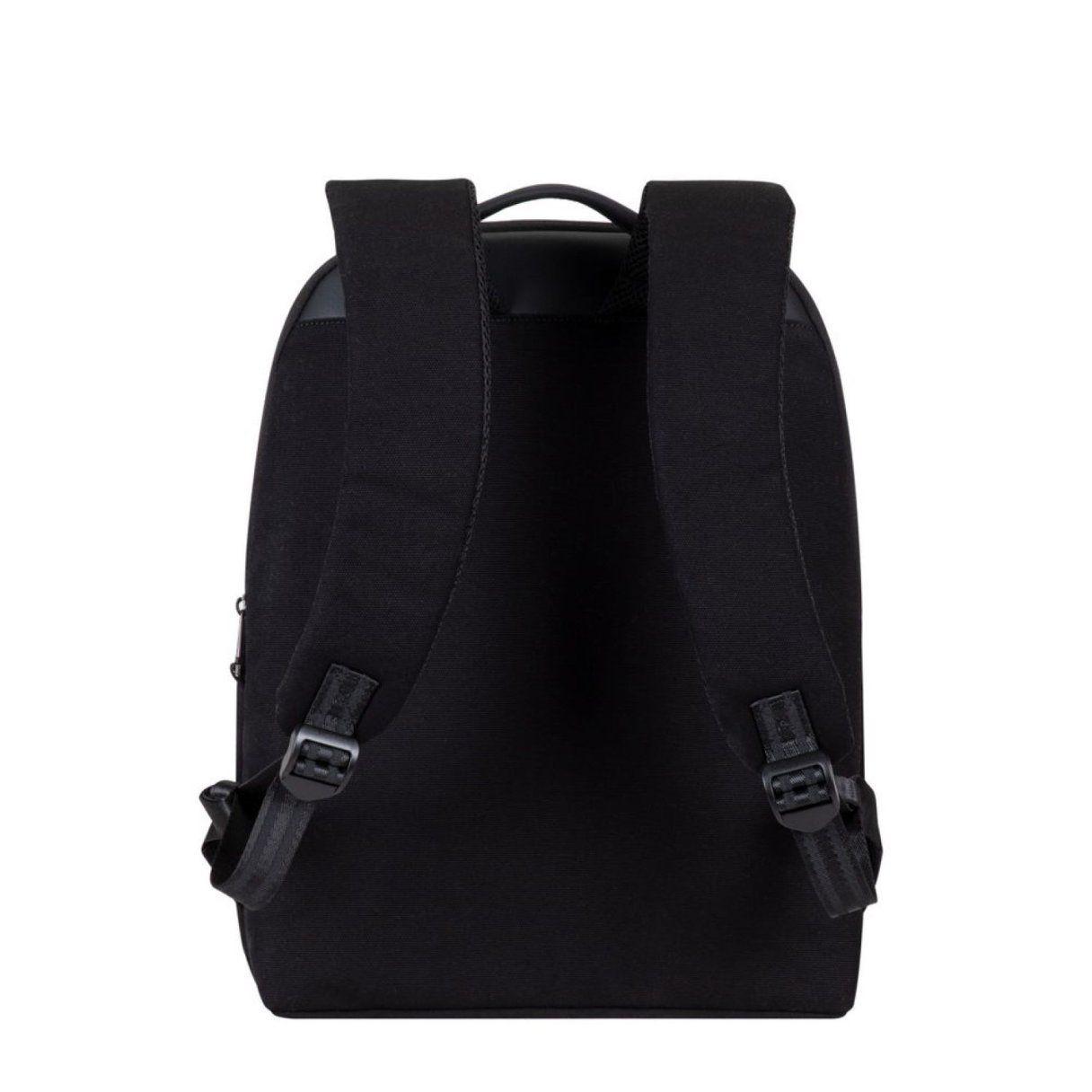 Mochila Rivacase 14" Cardiff compacta delgada negra-5