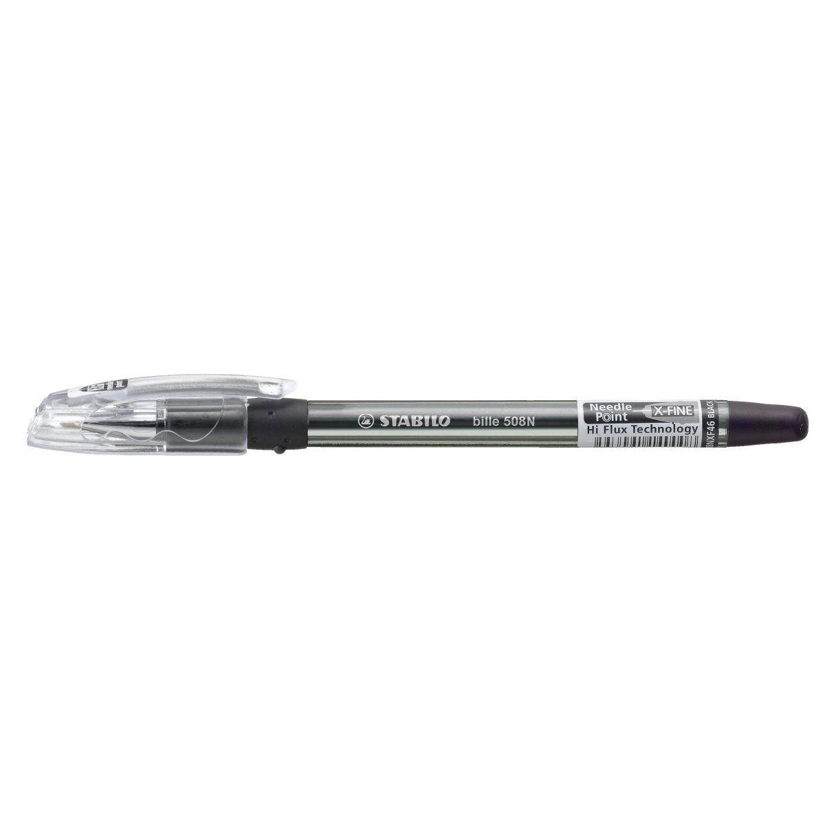 Bolígrafo gel Stabilo Bille 508N 0.4 negro-1